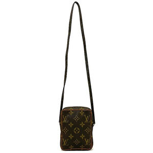 Louis Vuitton Bag Shoulder over Pochette Zipper Brown All Danube LV Pattern